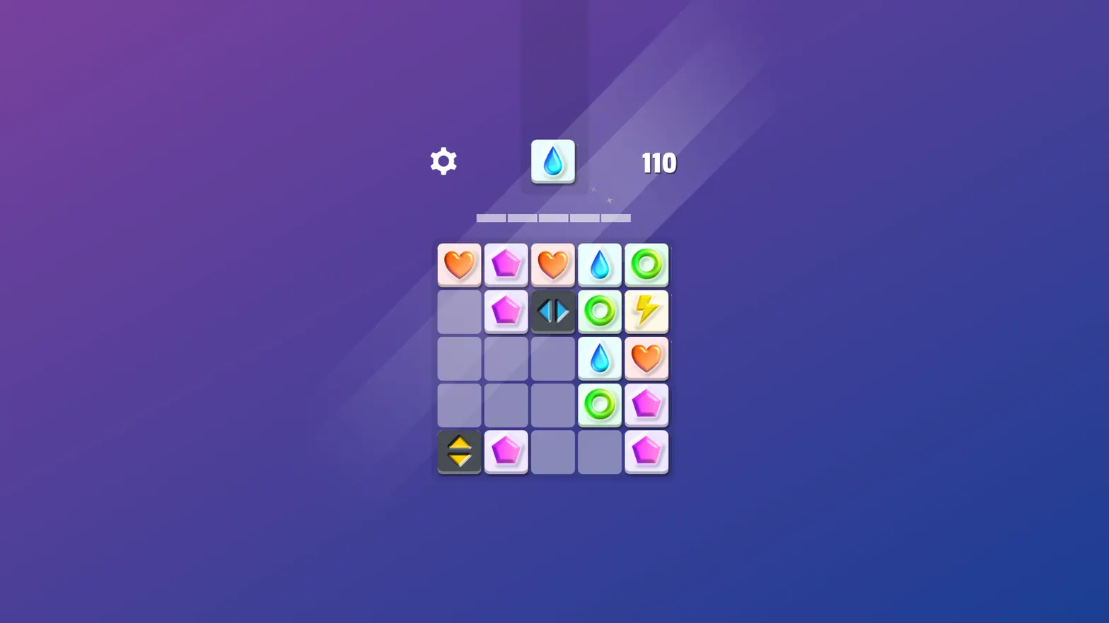 Скриншот игры 2048: Тактическое Слияние