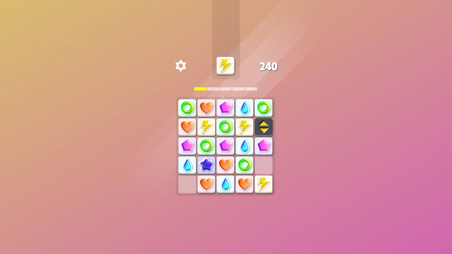 Скриншот игры 2048: Тактическое Слияние