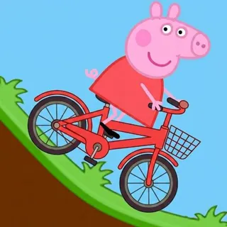 Game Peppa Pig: Hardcore Bike Platformer
