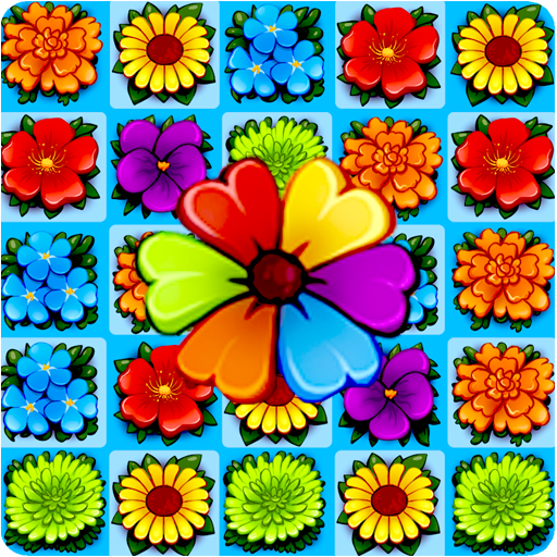 Game Match 3: Flower Garden